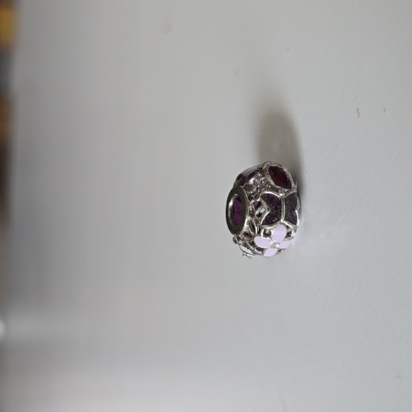 Charmed Memories 925 Silver & Enamel openwork bead - Picture 6 of 8